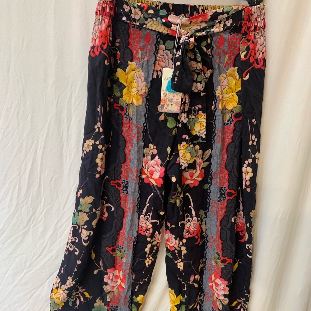 Johnny Was Mono Pants NWT